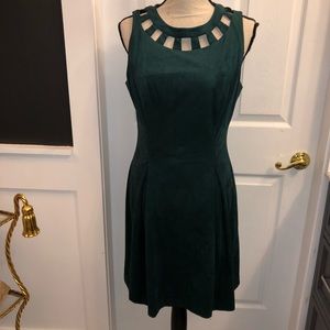 Eliza J faux suede dress 10